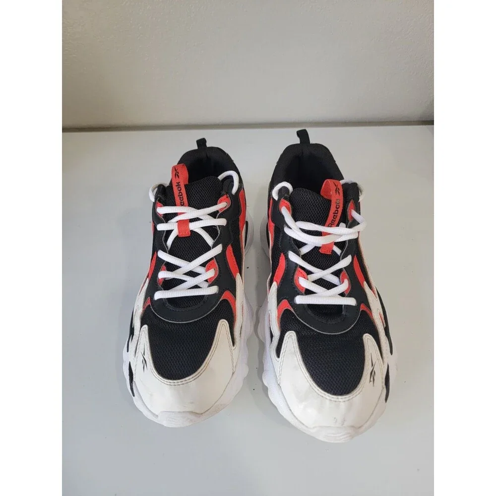 Reebok DMX 1000 Men’s Size 9 Radiant Red Black White Chunky Running Shoes